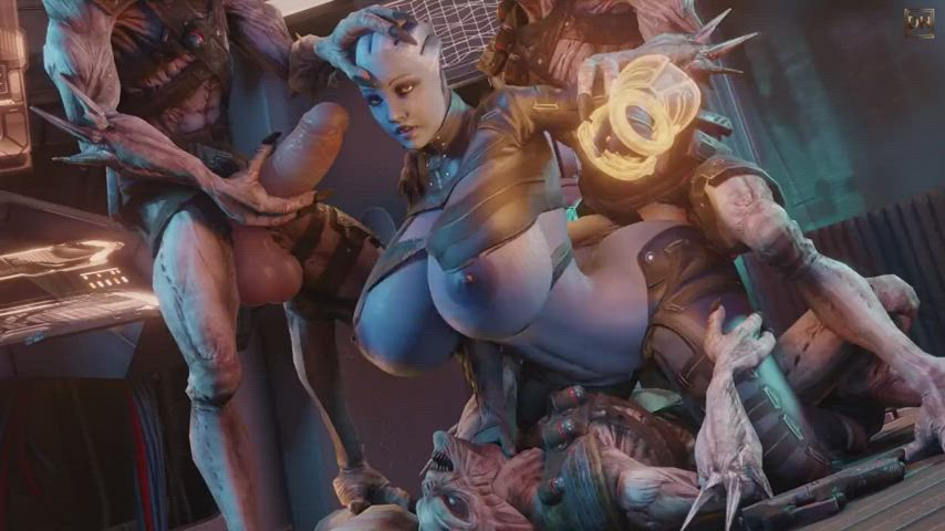 Liara - The Usual Stowaways (DH/Dreamhawk) [Mass Effect] - free porn video
