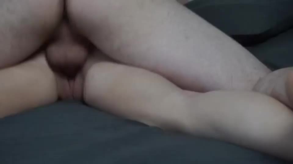 Impaled and filled with cum - free porn video