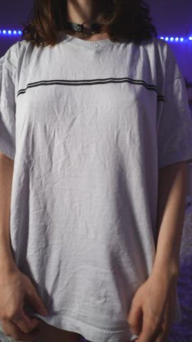 I'm the girlfriend who'll steal your oversized shirts <3 - free porn video