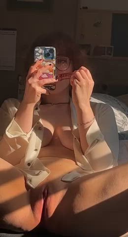 i love glass dildos so much. especially in the sun - free porn video