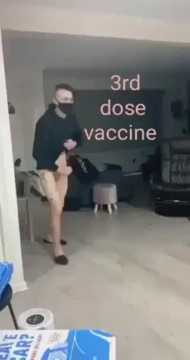 3rd dose vaccine 🤣 - free porn video