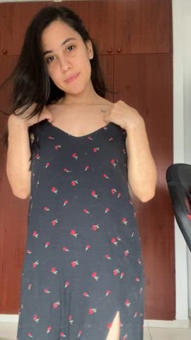The bush that hides my dress - free porn video