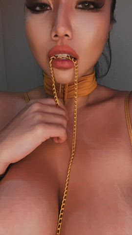 come suck these big natural double GGs - free porn video
