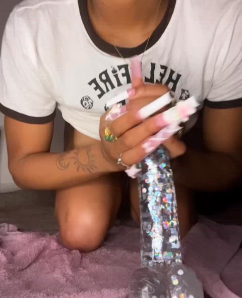 Just wondering.. Can I massage your dick? - free porn video