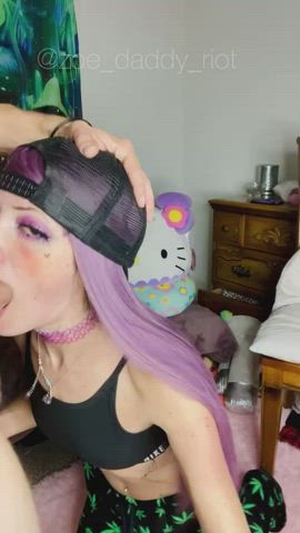 look Dad! I can do face fucking now! - free porn video