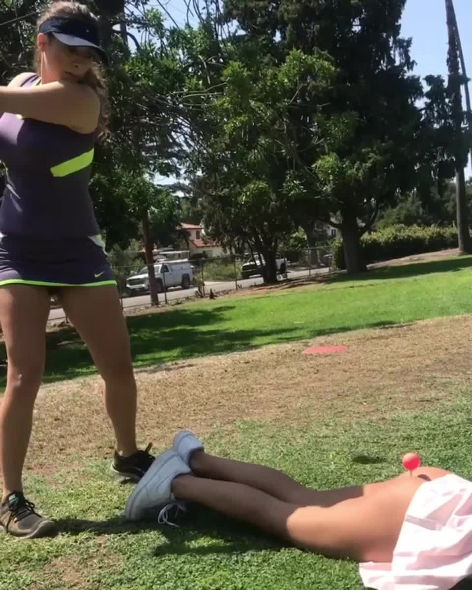Talk about a hole in one . . . - free porn video