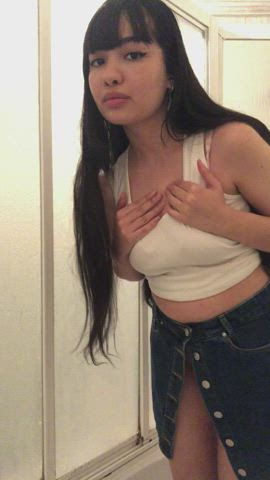 Do you get hard when you watch me undress? - free porn video
