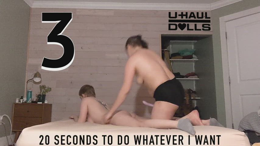 sex wrestling: 20 second penalty 😏 - free porn video