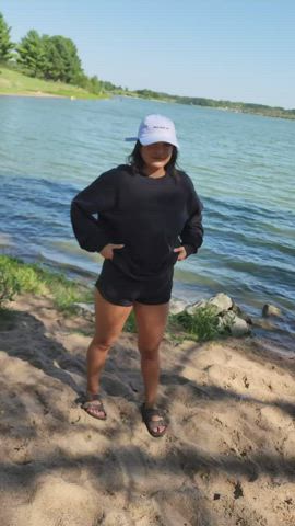 i’ll make ur day better @ the lake - free porn video