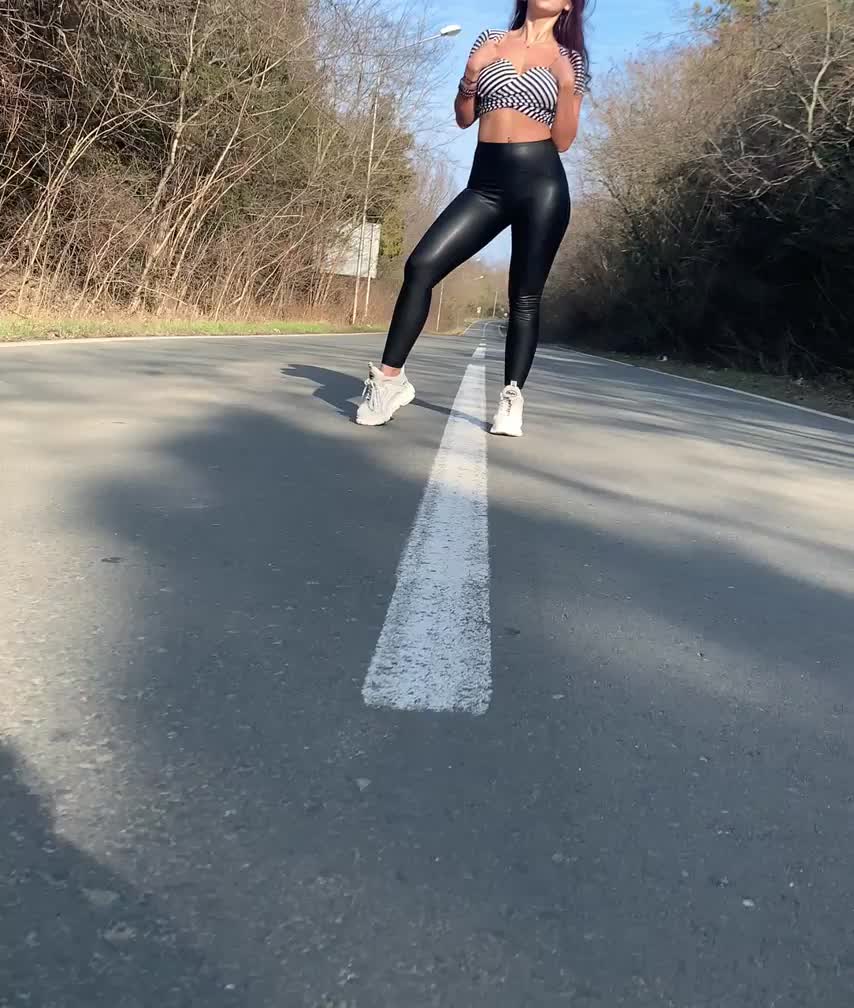 Hitchhiking [gif] - free porn video