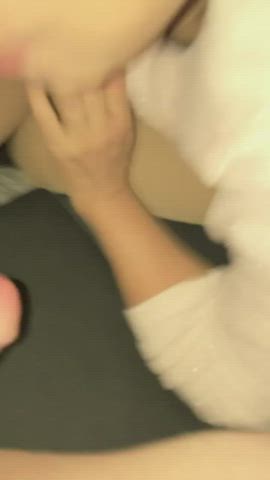 Sucking and taking a facial while in a car at work! cum is more important to me than my job !!! - free porn video