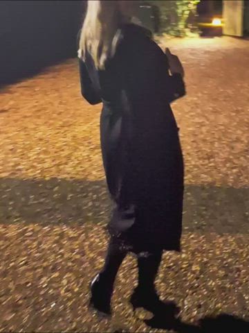 A few too many cocktails after our NYE meal! [GIF] - free porn video