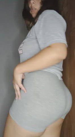 how about my butt in gym shorts - free porn video