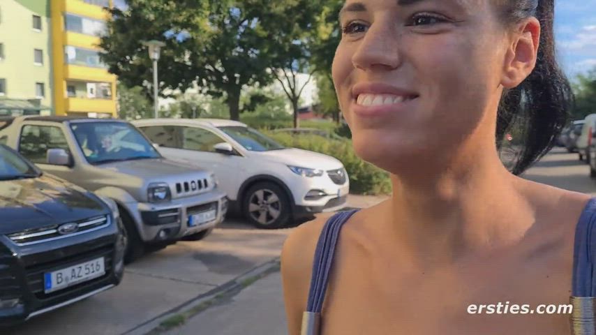 Cataleya's day of public fun! - free porn video