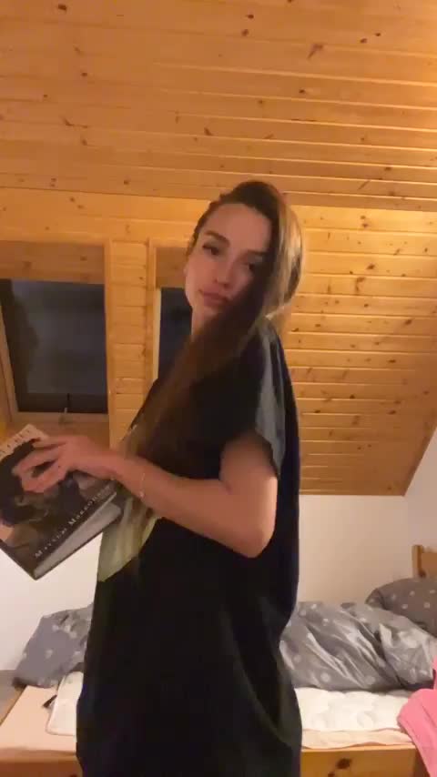 Maybe you’re into petite girls with puffy tits🥰 - free porn video