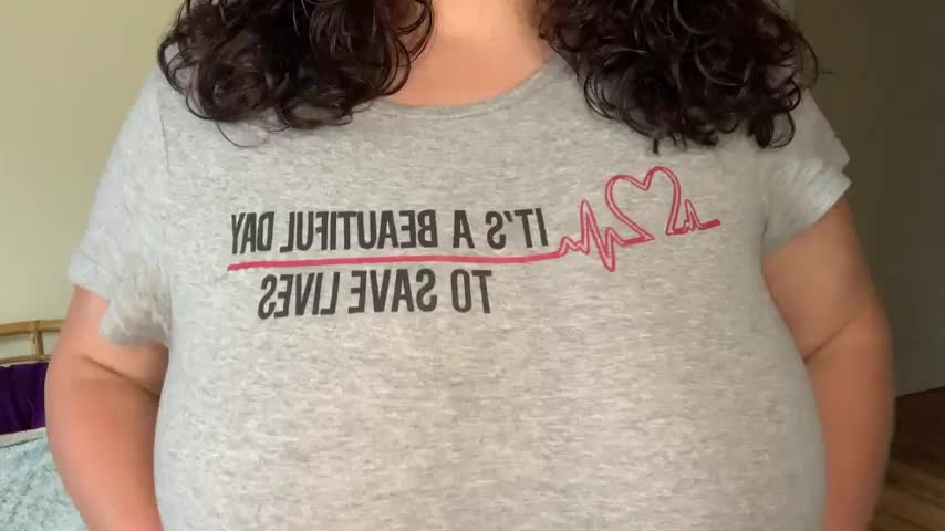 It’s a beautiful day to share my huge tits - free porn video