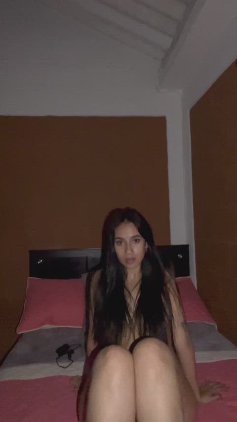 Would you eat my 18 yo latina ass if you knew that my parents are in the next room? - free porn video