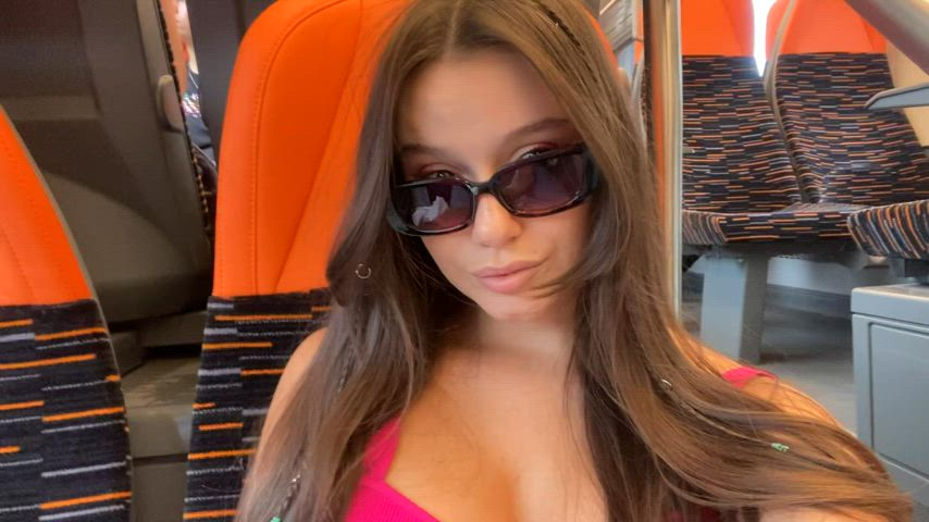 if you had to choose one to finish on…my face or tits - free porn video
