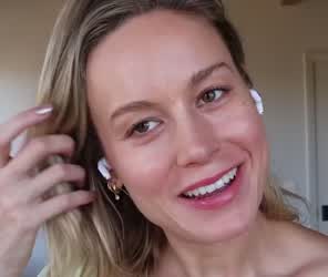 Brie Larson's pretty face needs so much cum - free porn video