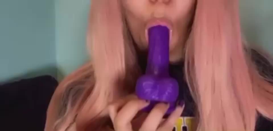 I love my new toy but still need a real one - free porn video