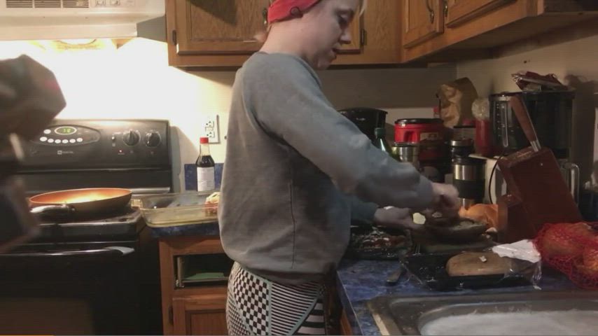 Surprise sex while making Dinner ! - free porn video
