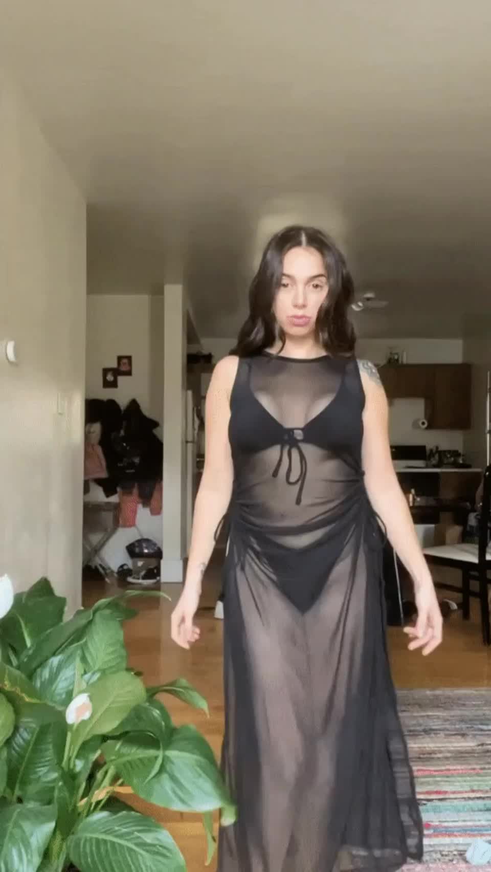 I'm not just a breeding material with this dress, I can meet your mom too ;) - free porn video