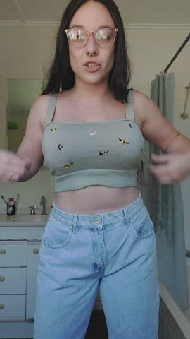 Would you like to guess my bra size? - free porn video