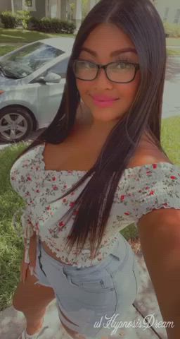 Risked getting caught by my neighbors for you. 😜 - free porn video