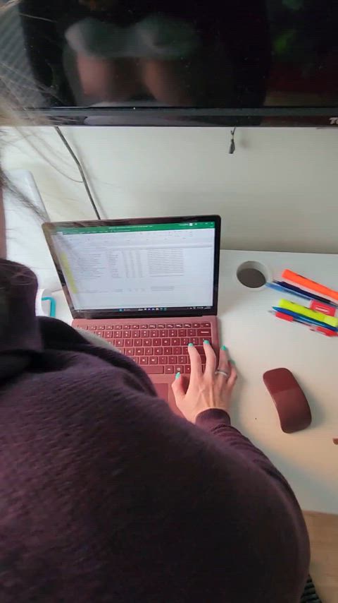 No wonder he wanted me to take this work from home job! - free porn video