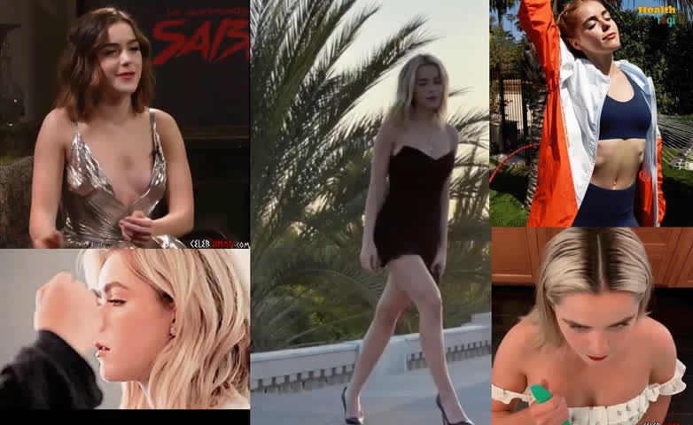 Kiernan Shipka is your submissive fucktoy for the night. What do you do to her? - free porn video