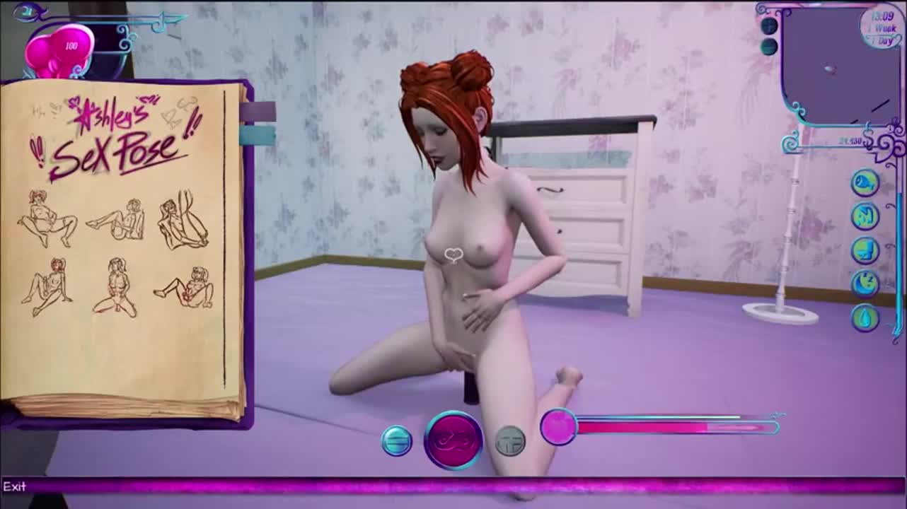 Ashley Shows Church Girl How to Masturbate [My Lust Wish] - free porn video
