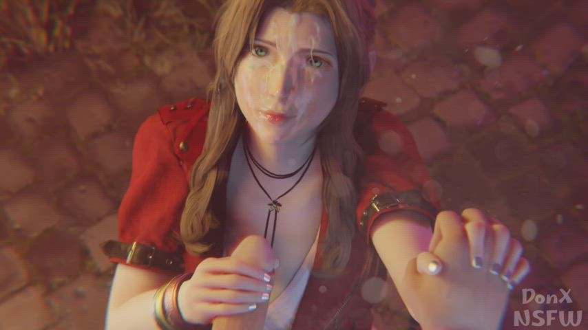Fun times with Aerith [Final Fantasy] - free porn video