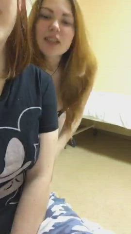 Flashing and laughing - free porn video