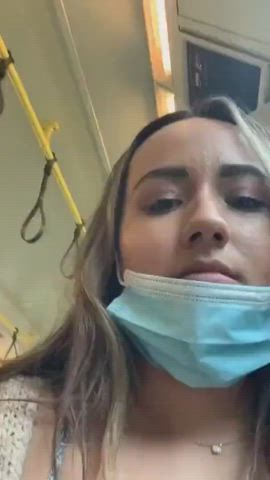 Masturbating on a train - free porn video