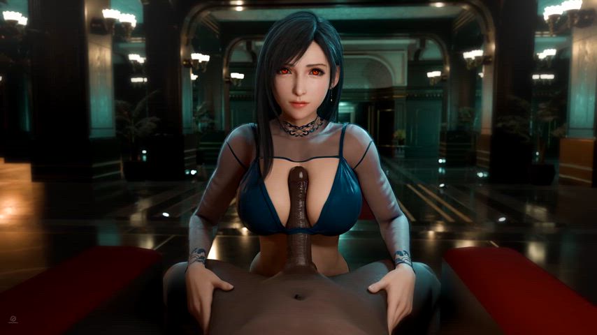 Tifa paizuri (Pewposterous) [Final Fantasy] - free porn video