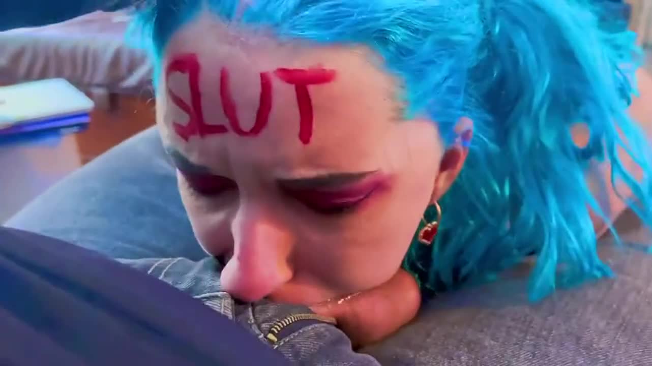 Sloppy suffocating - free porn video