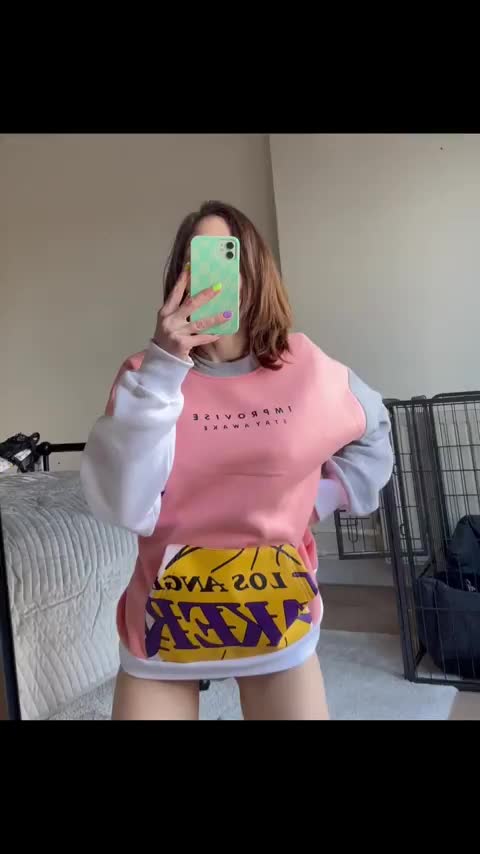 Trying to get naked for your evaluation - free porn video