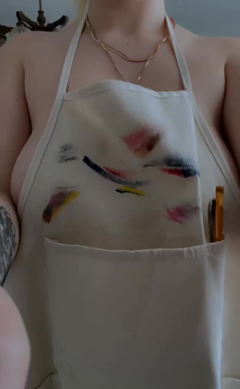 Can't stop shaking my student boobs for your massive cock - free porn video