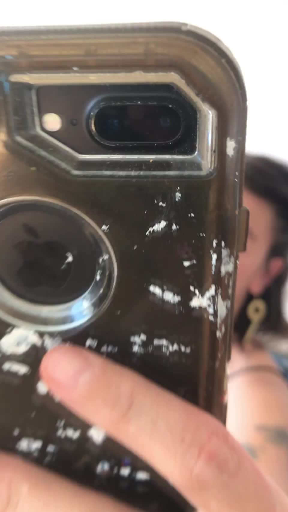 A mirror selfie for your viewing pleasure 🖤 - free porn video