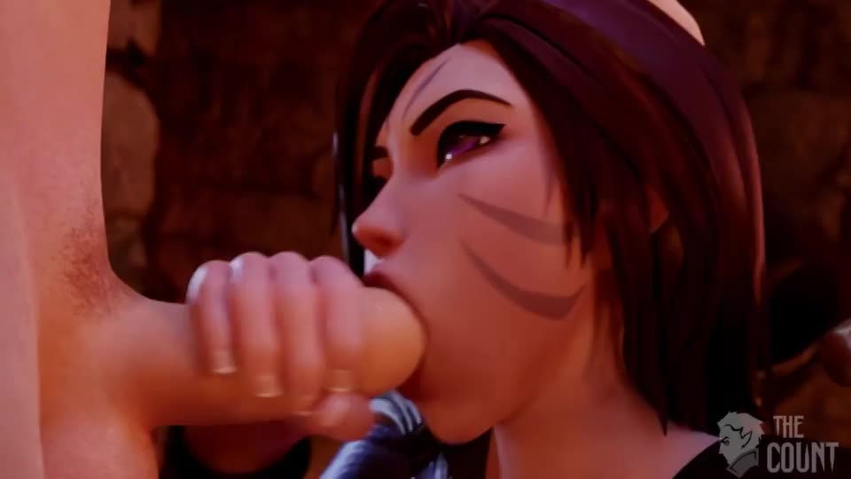 Kai'Sa face fuck (TheCount) [League of Legends] - free porn video