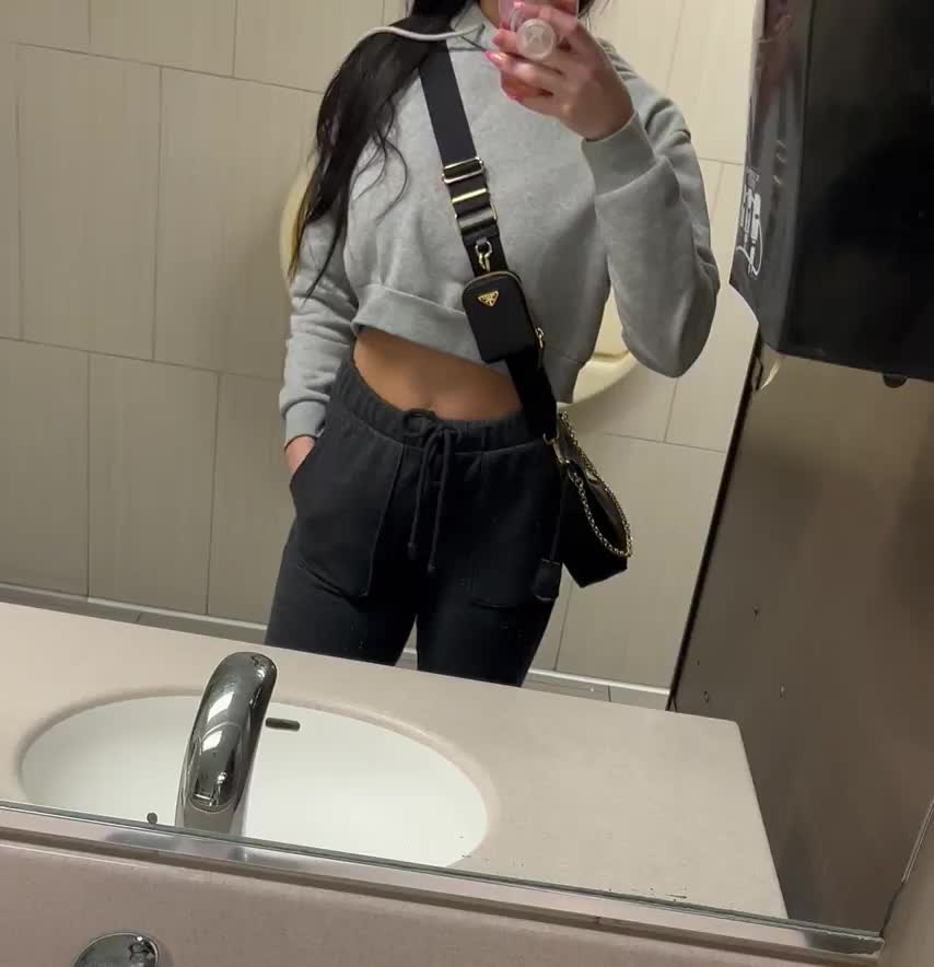 I was grocery shopping, and just seemed appropriate that I share my Tits with you 😉 [GIF] - free porn video