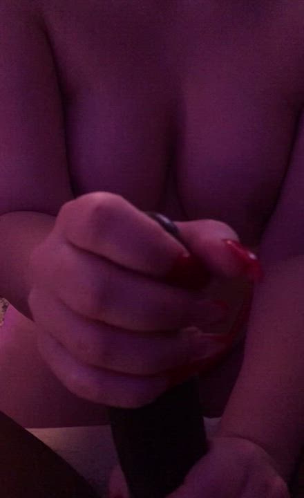 I love stroking & milking huge cocks - free porn video