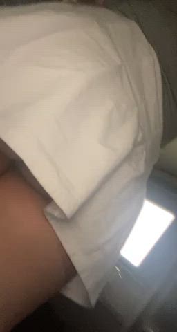 Not wearing panties to work today 🤫 - free porn video