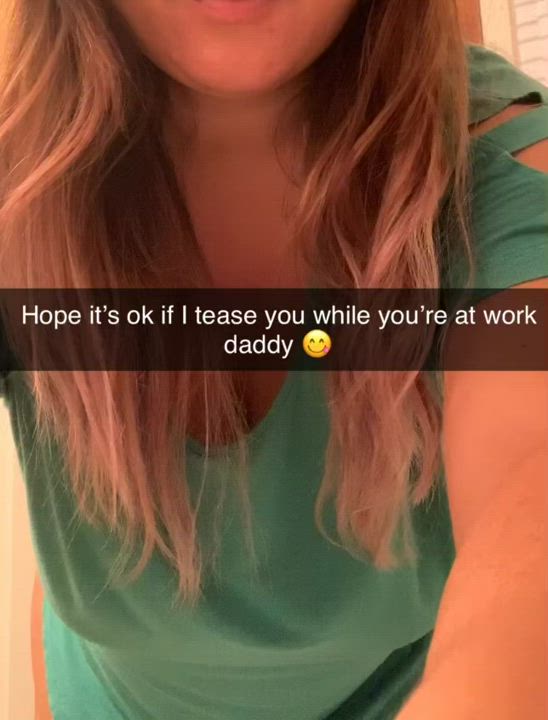 [OC] What would you do if I sent this to you at work? 😈 - free porn video