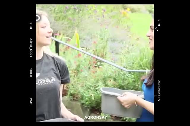 Katie McGrath getting Natalie Dormer wet - free porn video