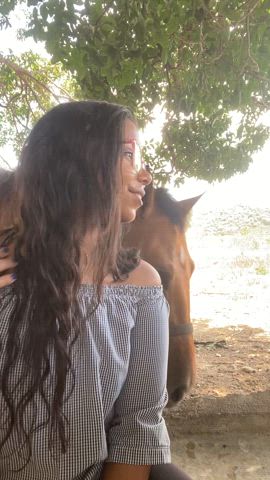 flashing on my uncles farm is so exciting - free porn video
