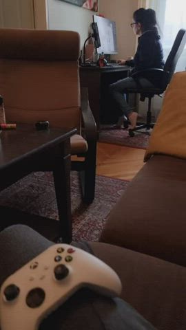 That's what you get for shopping online with Hubby's credit card - free porn video