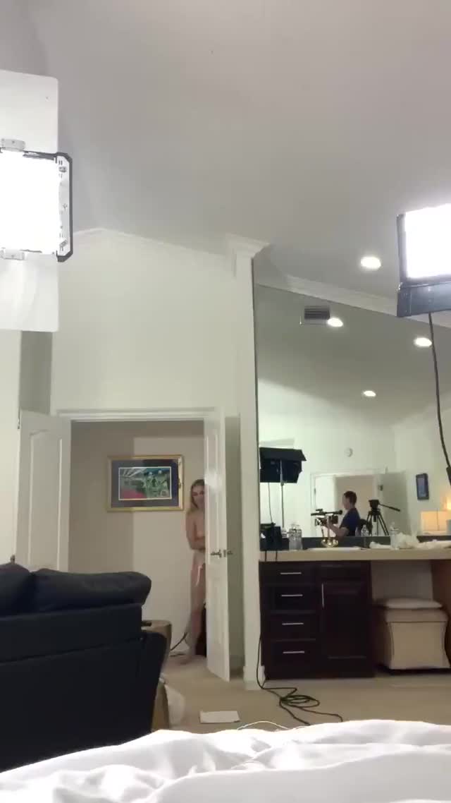your pov, when she gets back from work - free porn video