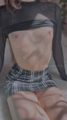I hope you like my pink nipples on my pale skin <3 - free porn video