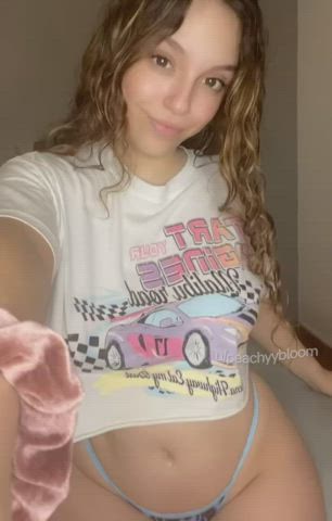 My 19 years old boobs are ready to be played with;) - free porn video